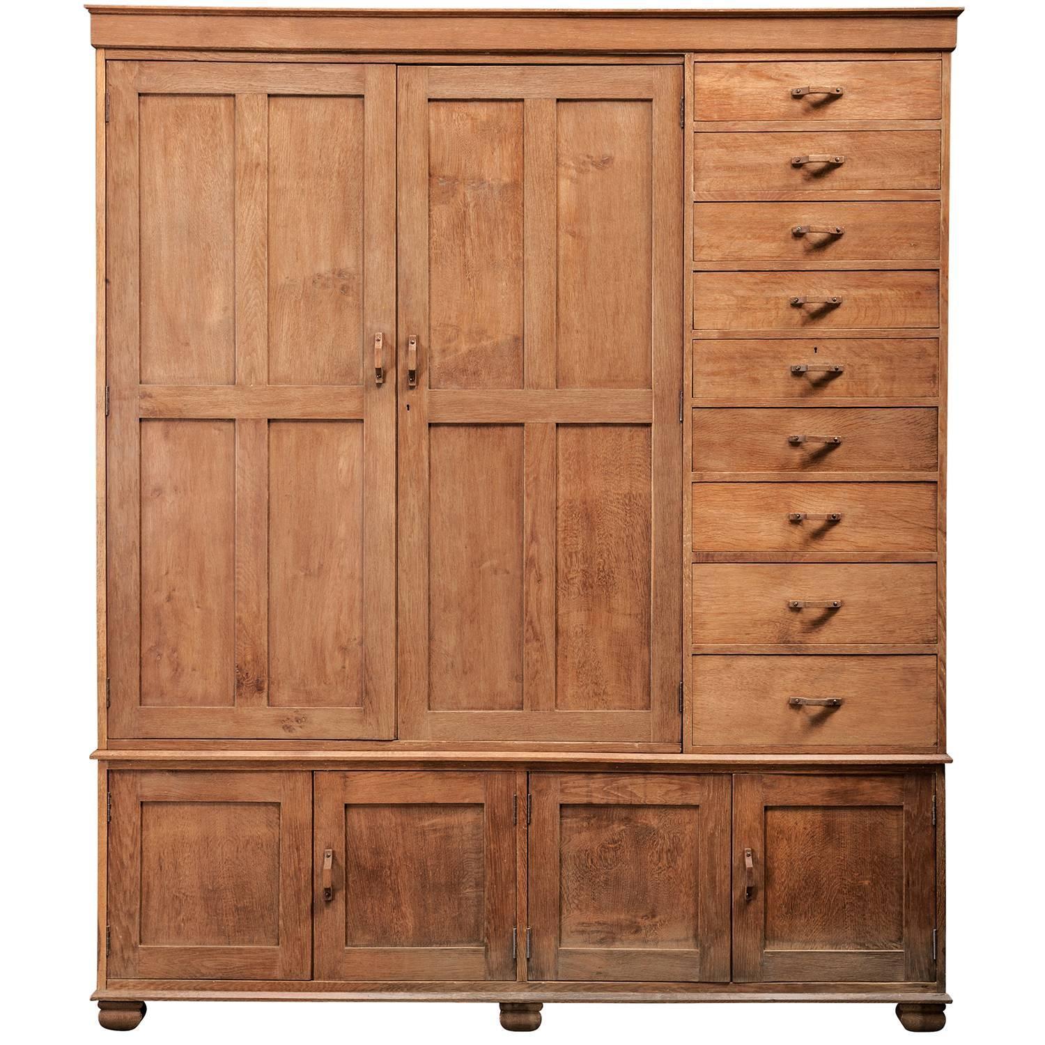 Heals Oak Wardrobe at 1stdibs