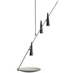 Black Modern Balance Lamp