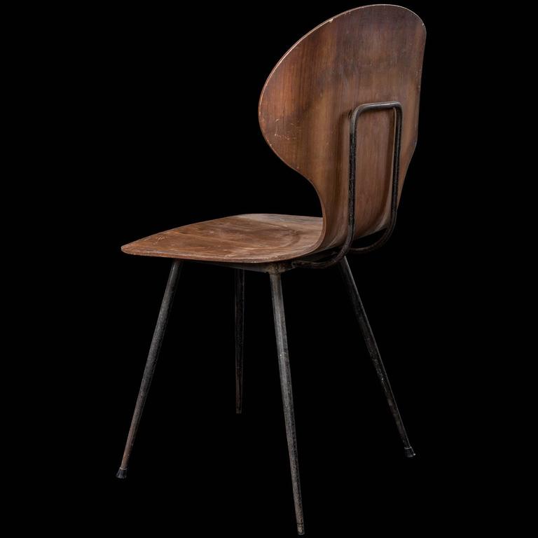 Modern Bentwood Side Chair at 1stDibs