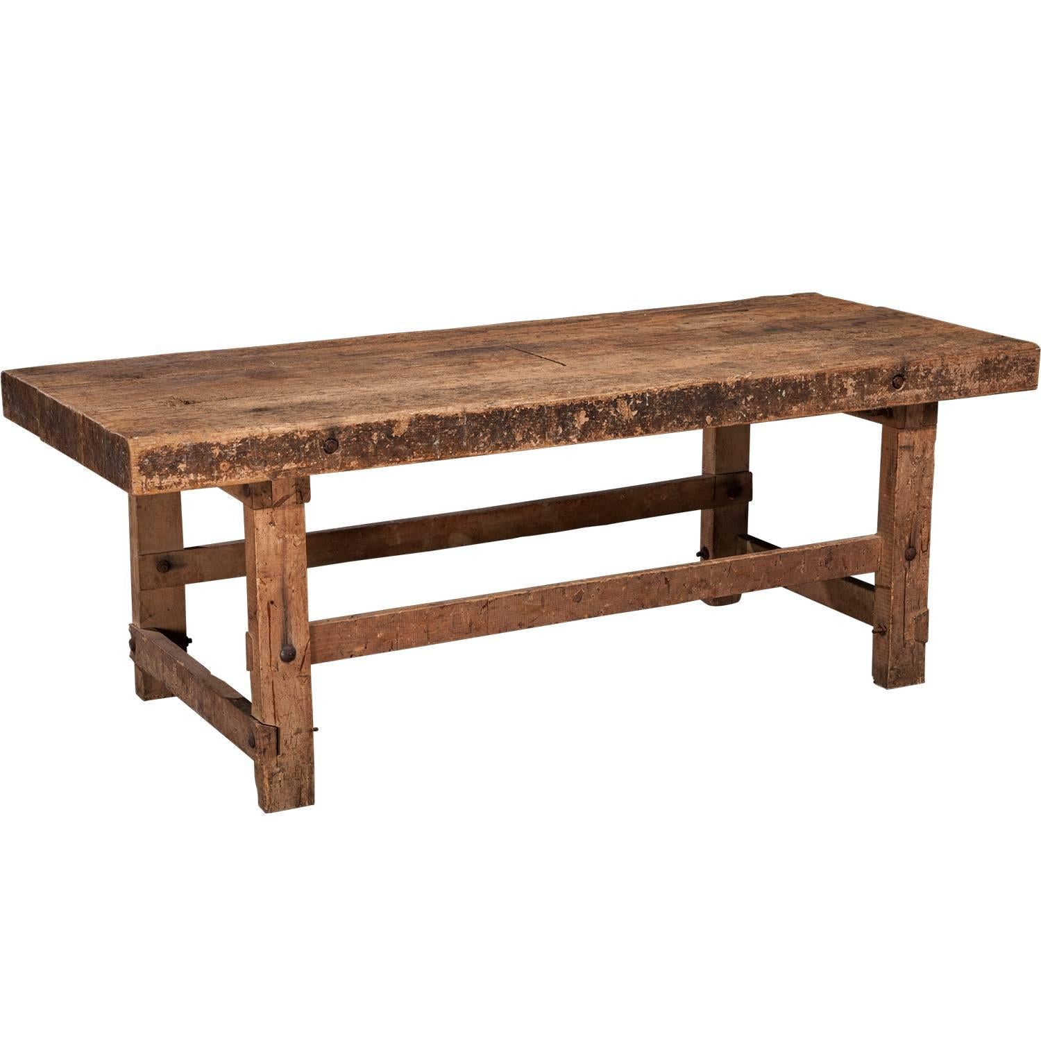 Primitive Swedish Work Table