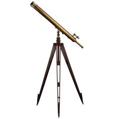 Brass Telescope with Travel Case