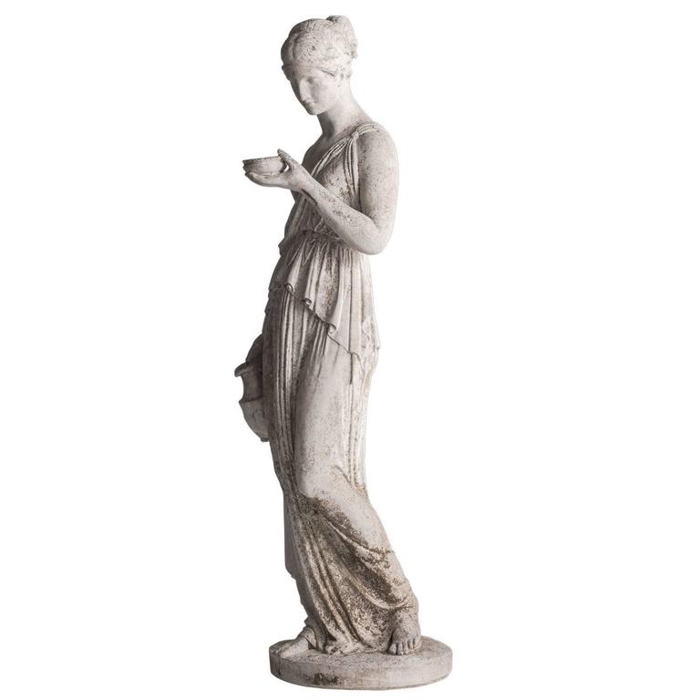 Greek Garden Statue at 1stDibs