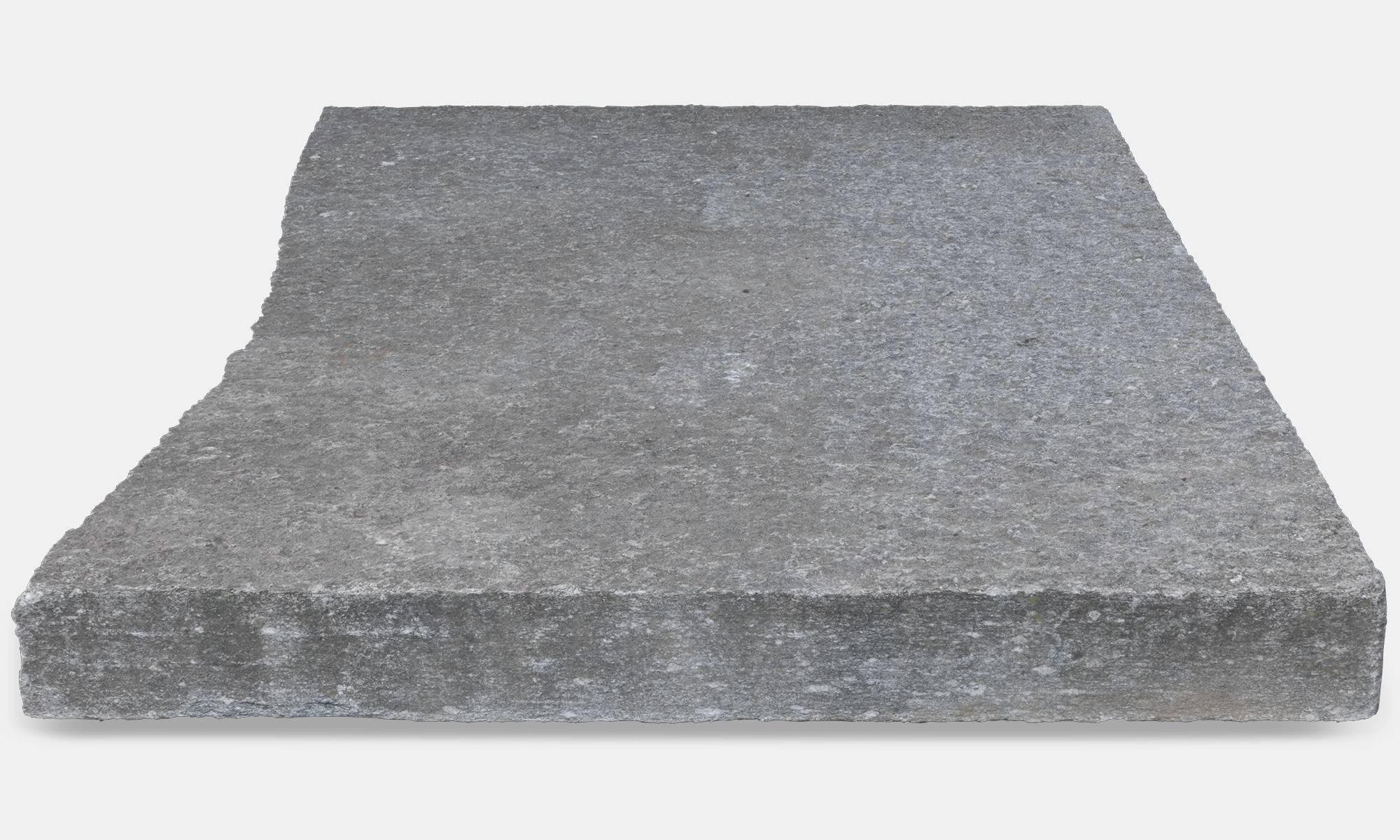 stone slab coffee table
