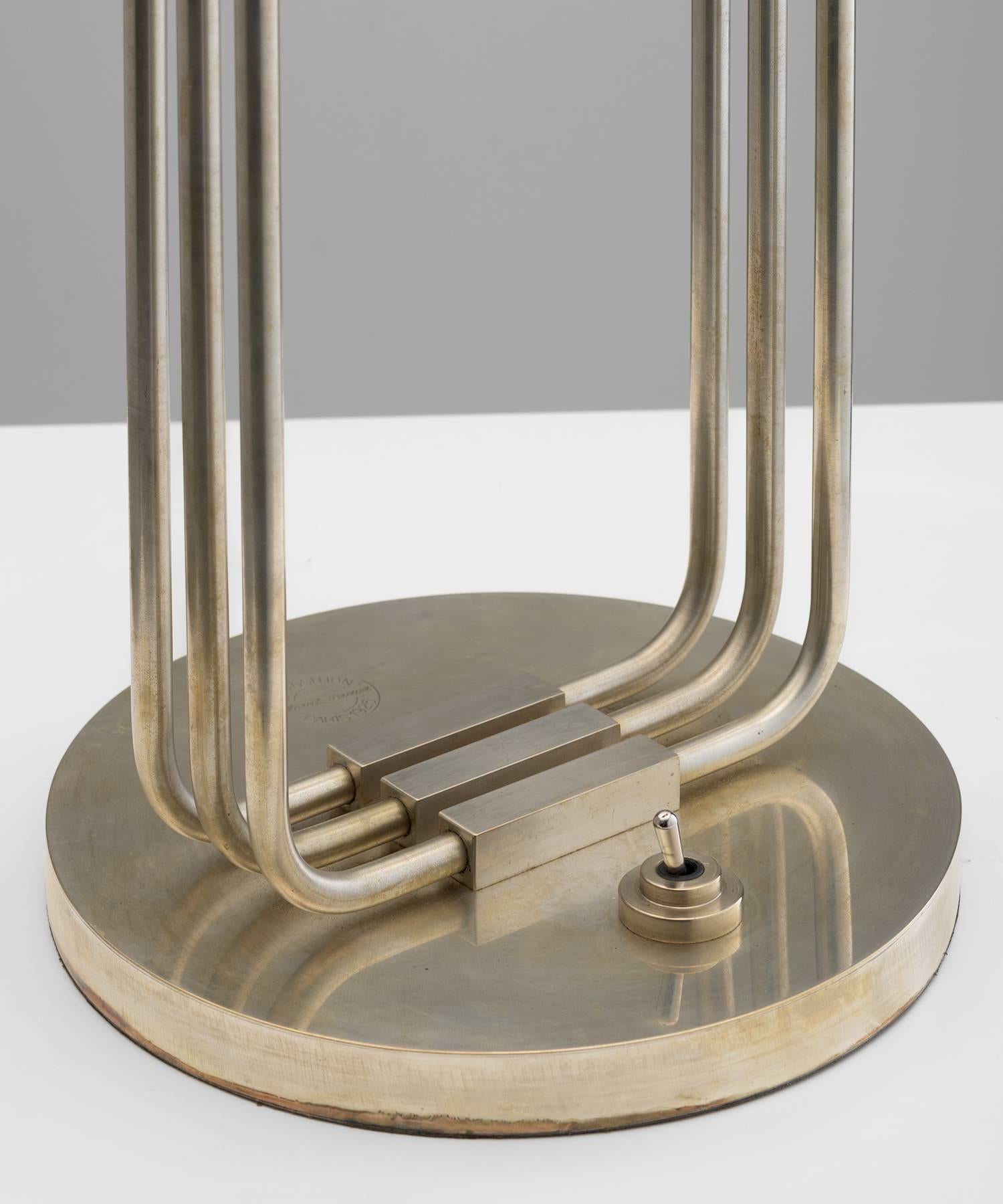 Modern Marcel Breuer Brass Desk Lamp, circa 1925