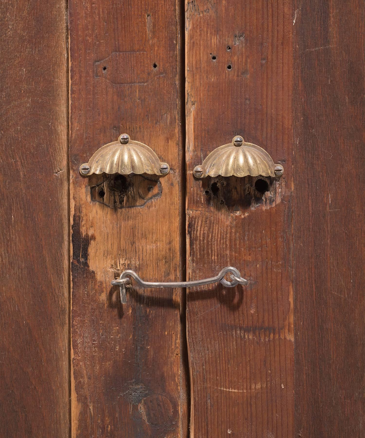Wood Edwardian Locker Unit, circa 1910