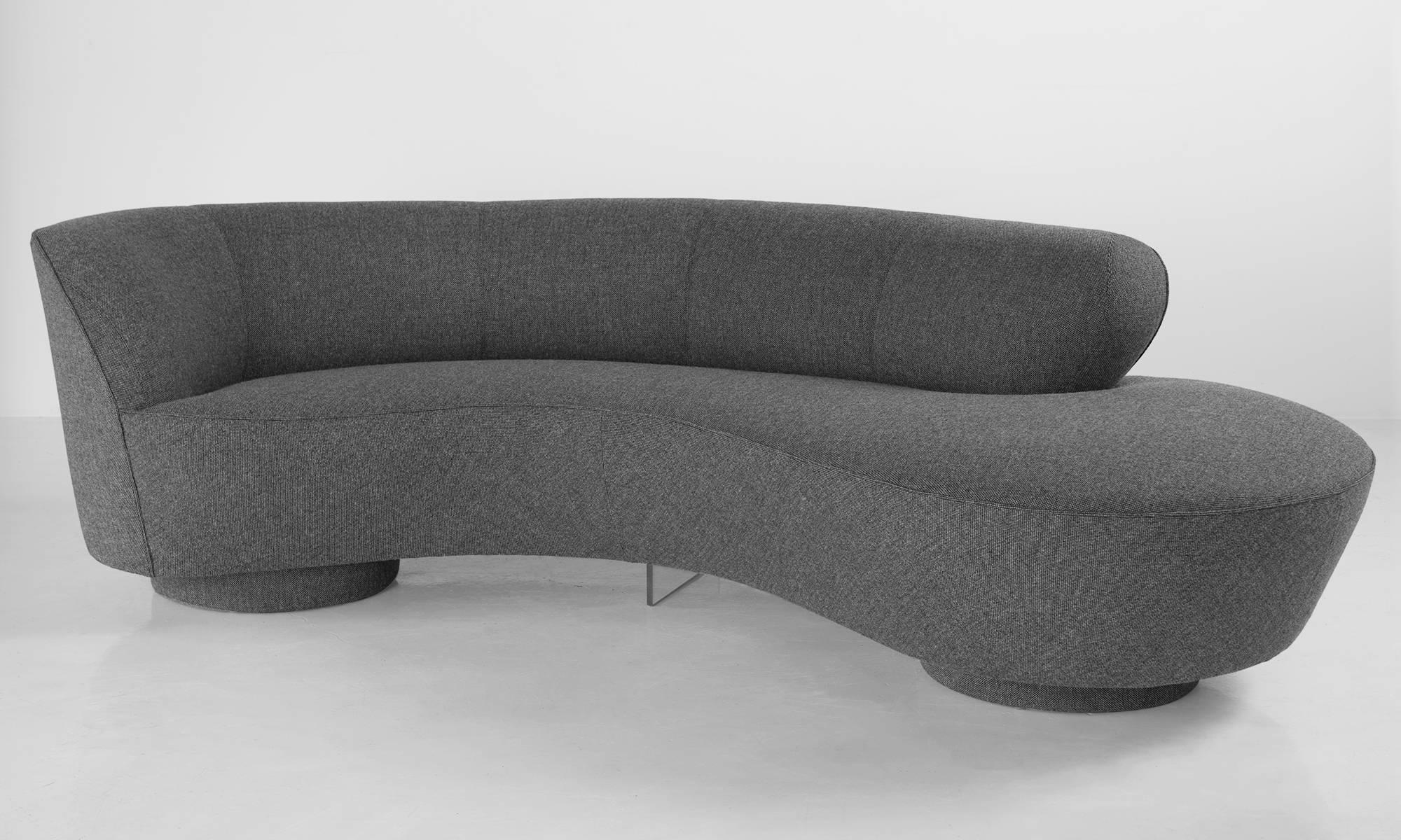 American Serpentine Sofa by Vladimir Kagan, circa 1970