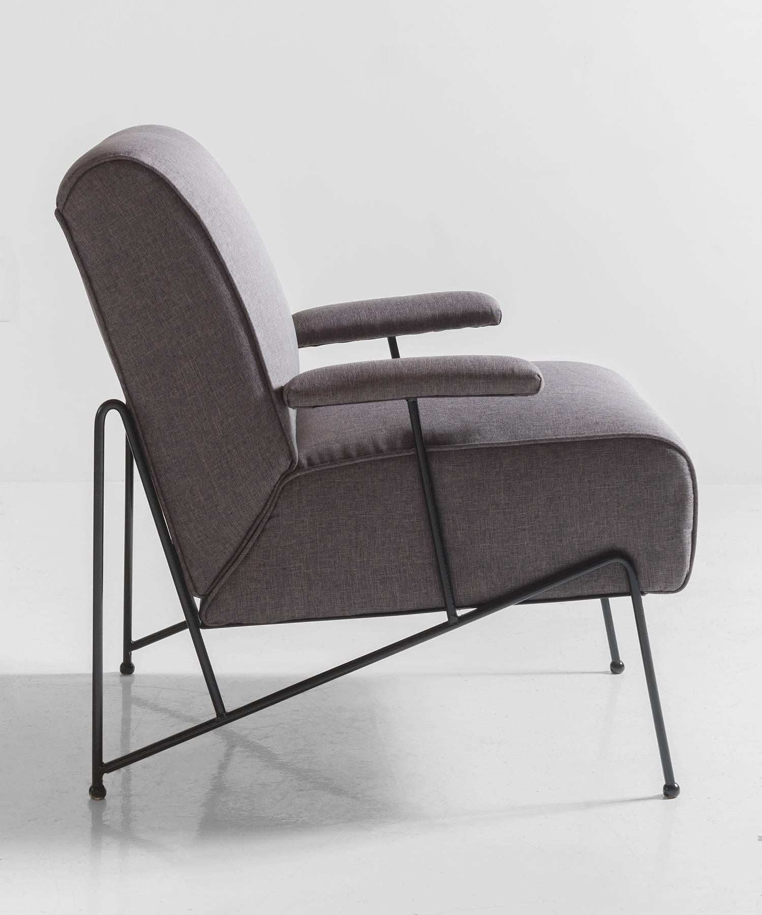 Mid-Century Modern Modern Upholstered Lounge Chair