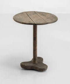 Primitive Side Table, circa 1870