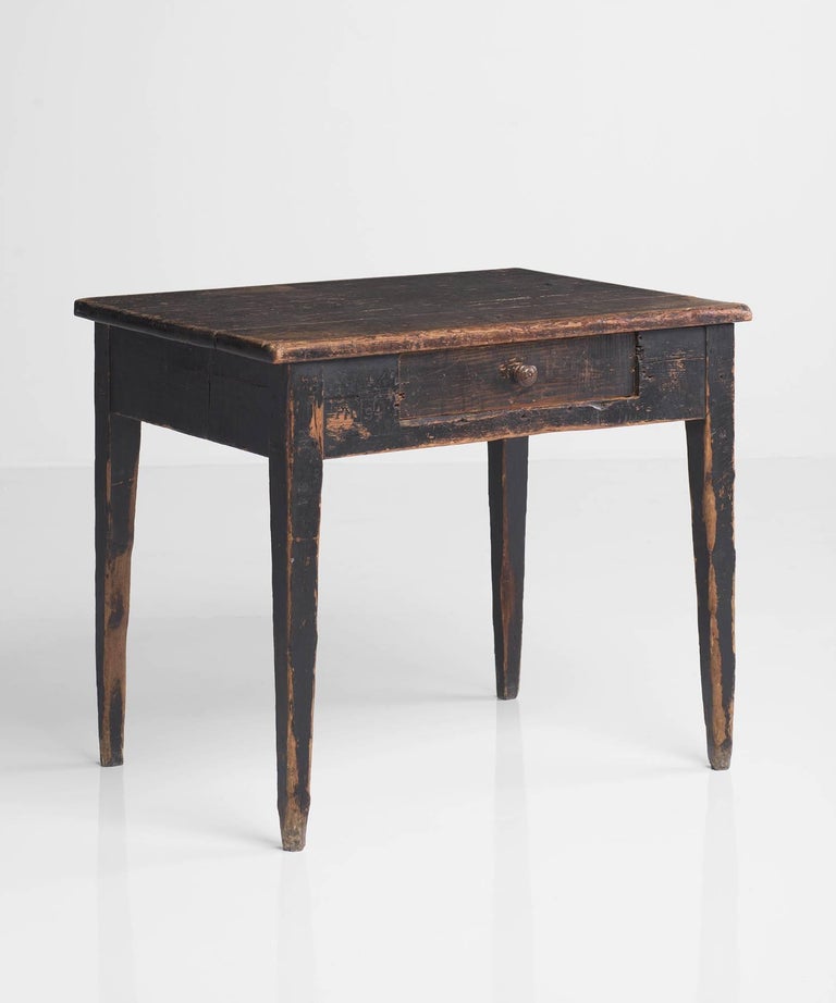 Primitive Side Table with Drawer, circa 1890 at 1stDibs