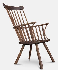 West Country Primitive Windsor Chair, circa 1750