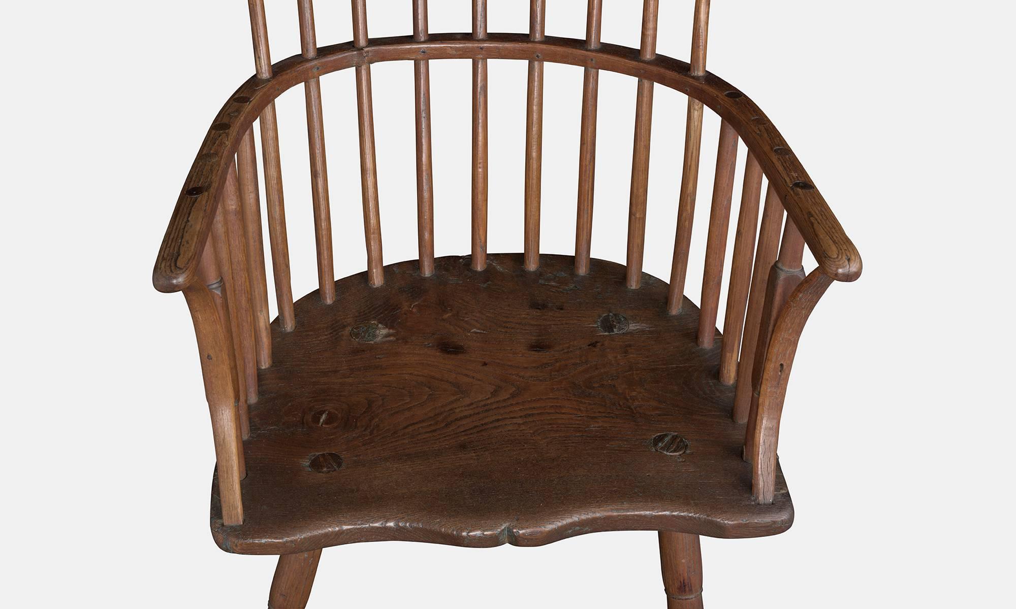 Mid-18th Century West Country Primitive Windsor Chair, circa 1750