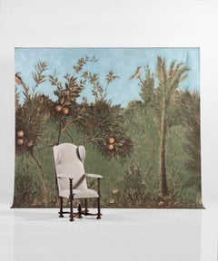 Oil on Canvas Theatre Back Drops, circa 20th Century
