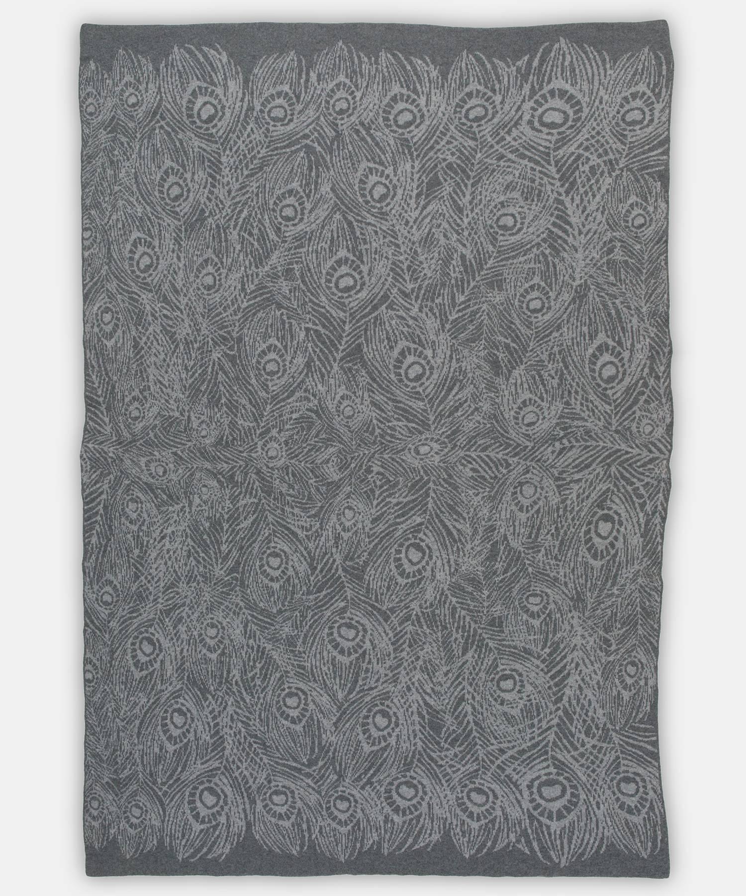 Mongolian Dorian Gray Blanket by Saved, New York