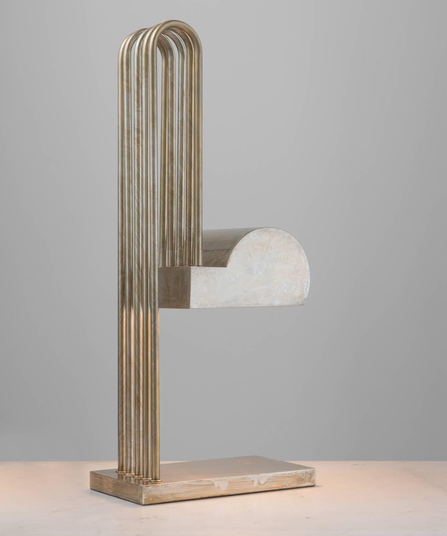 Bauhaus Marcel Breuer Desk Lamp, circa 1925