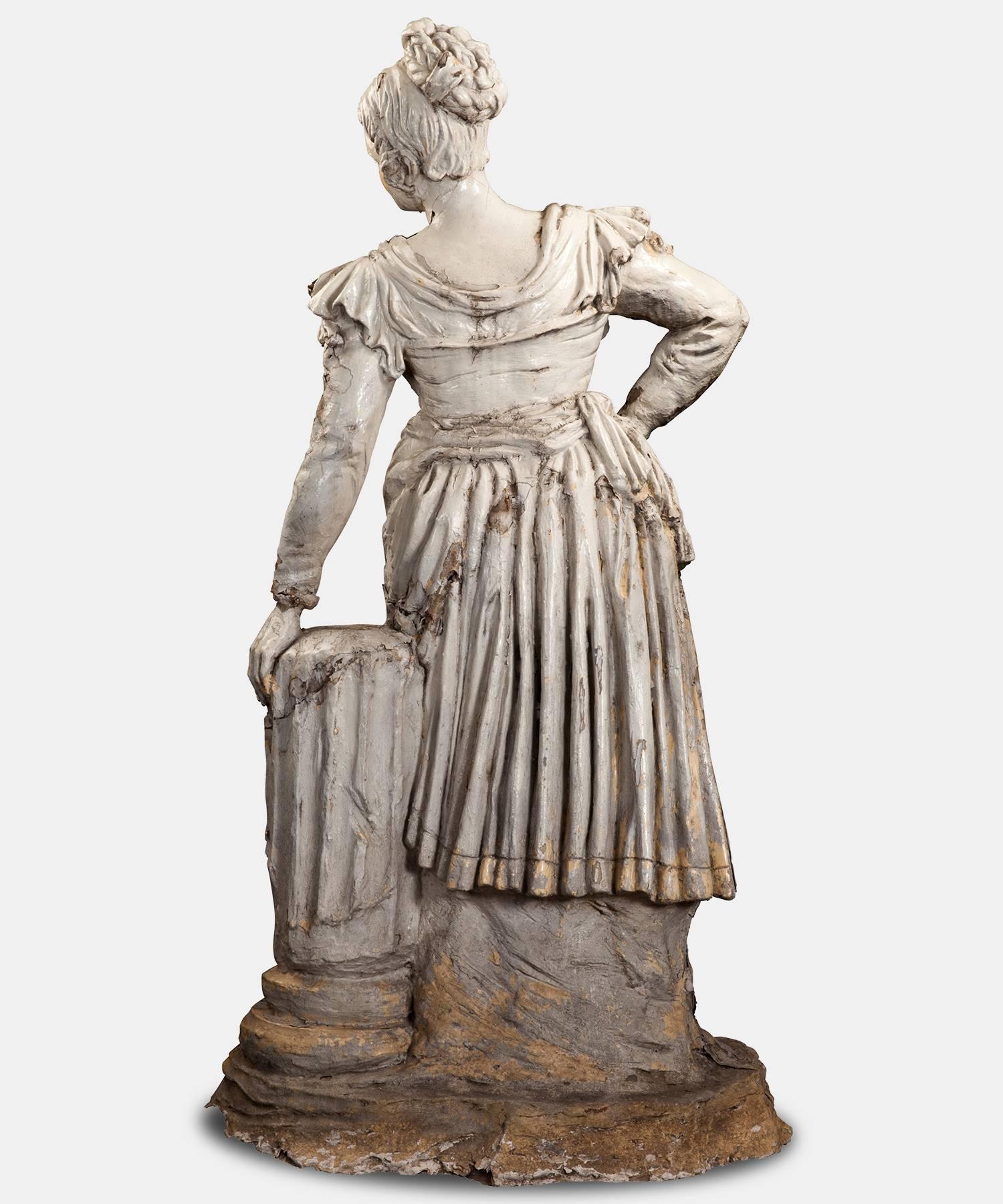 Greek Revival Life-Sized Garden Statue