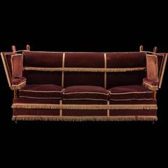 Velvet Knole Sofa