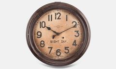 Edwardian Eight-Day Wall Clock