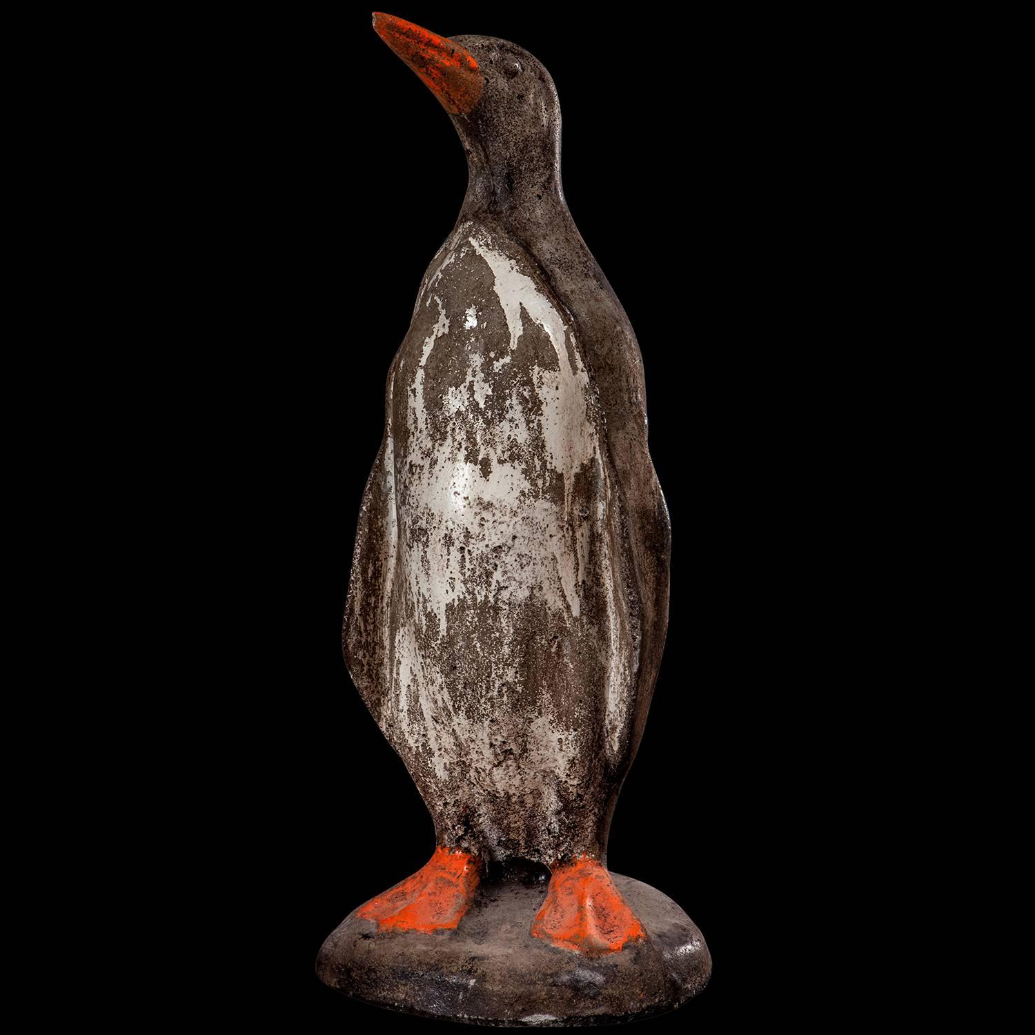 Cast Stone Stone Penguin