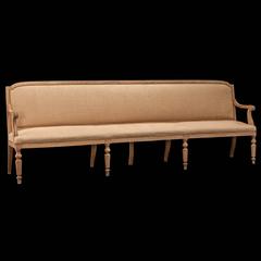 Hessian Hall Bench