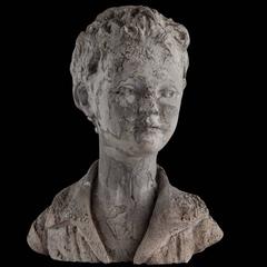 Bust of a Young School Boy