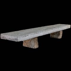 Massive Stone Bench