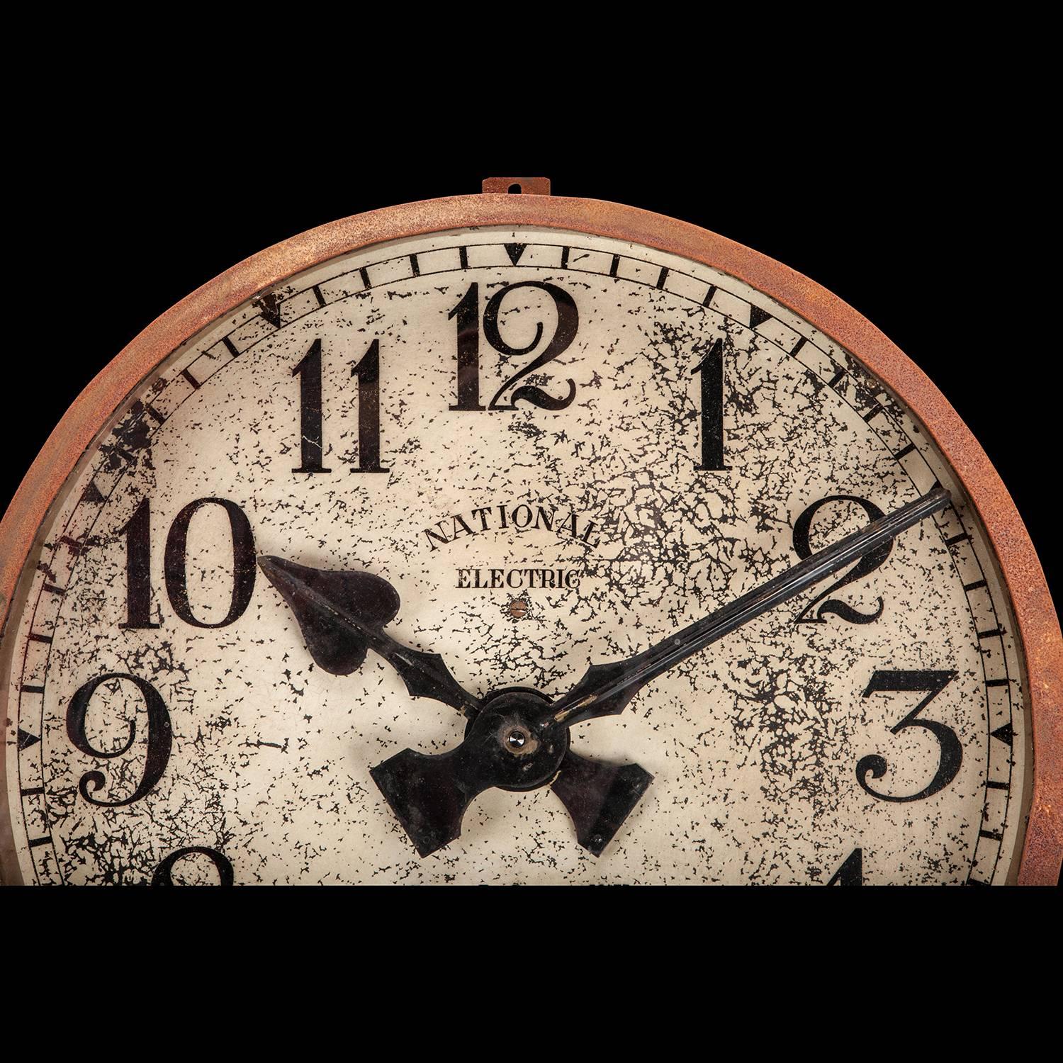 English National Factory Clock