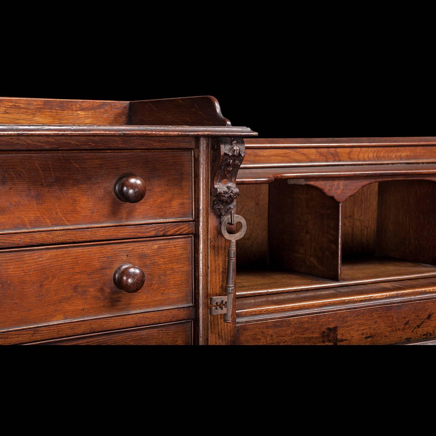 Hand-Crafted Dickens’ Partners Desk 