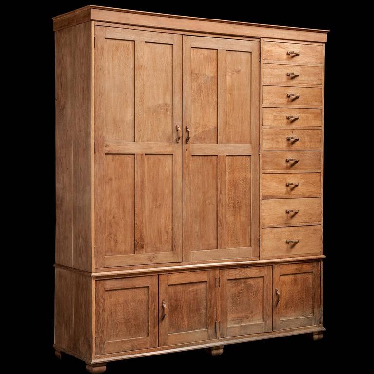 Heals Oak Wardrobe At 1stdibs