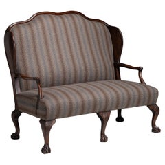 George III Mahogany Sofa, England circa 1750