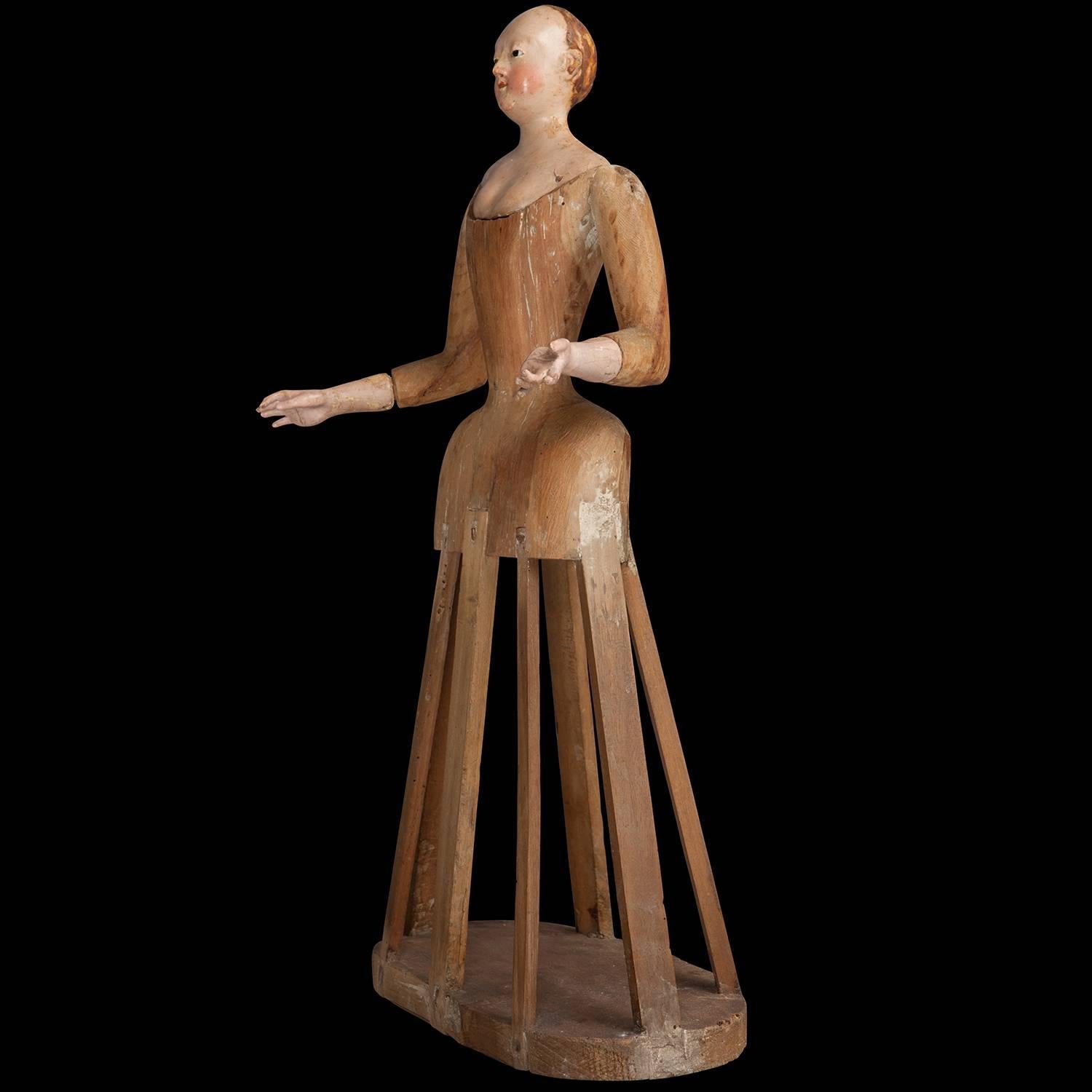 Late 18th Century Santos Cage Figure
