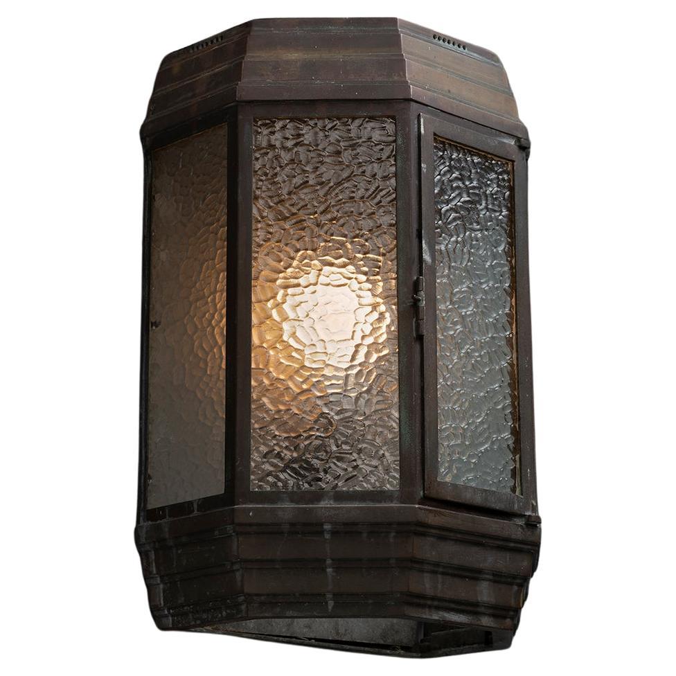 Farol de Pared Deco, Inglaterra circa 1920