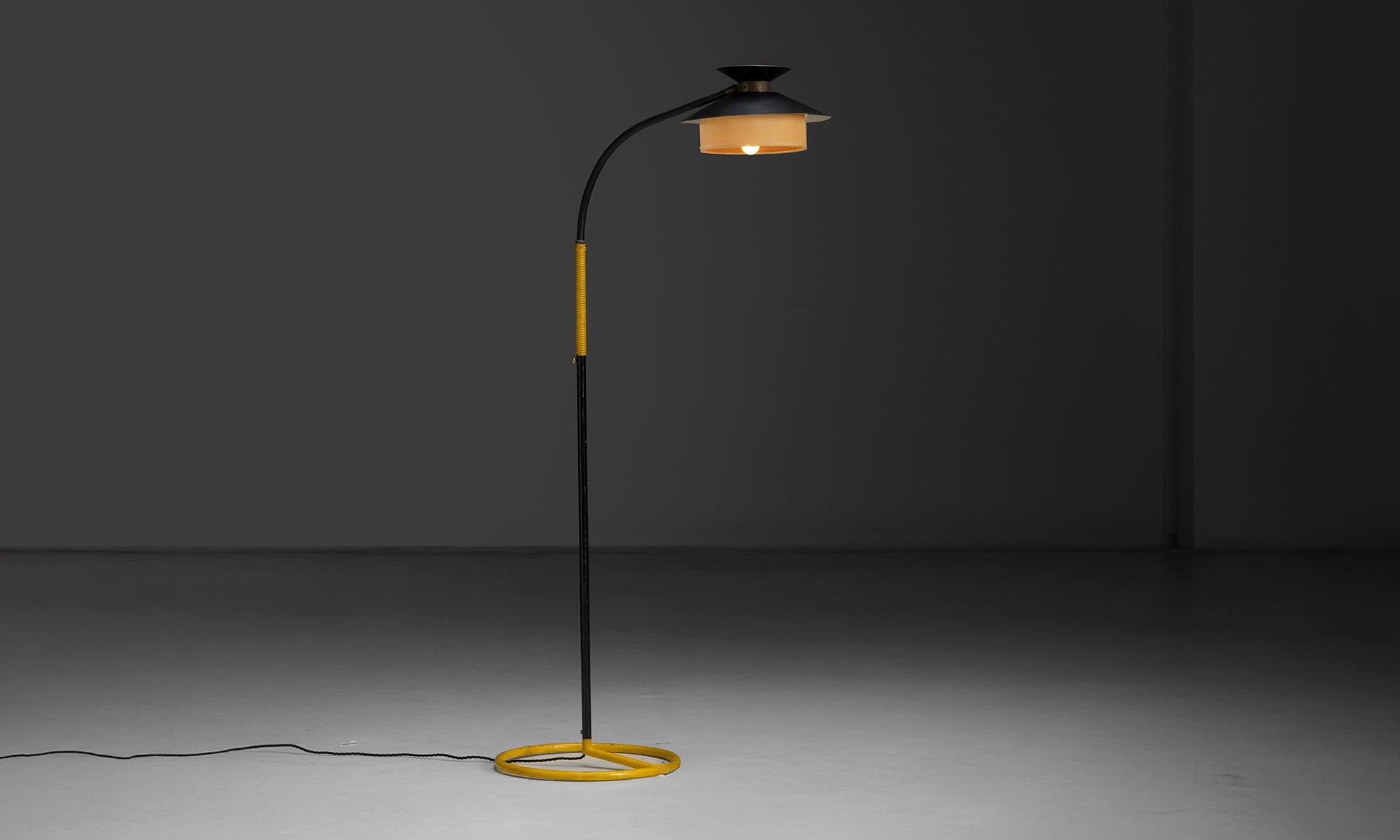 French Modern Floor Lamp, France circa 1950 For Sale