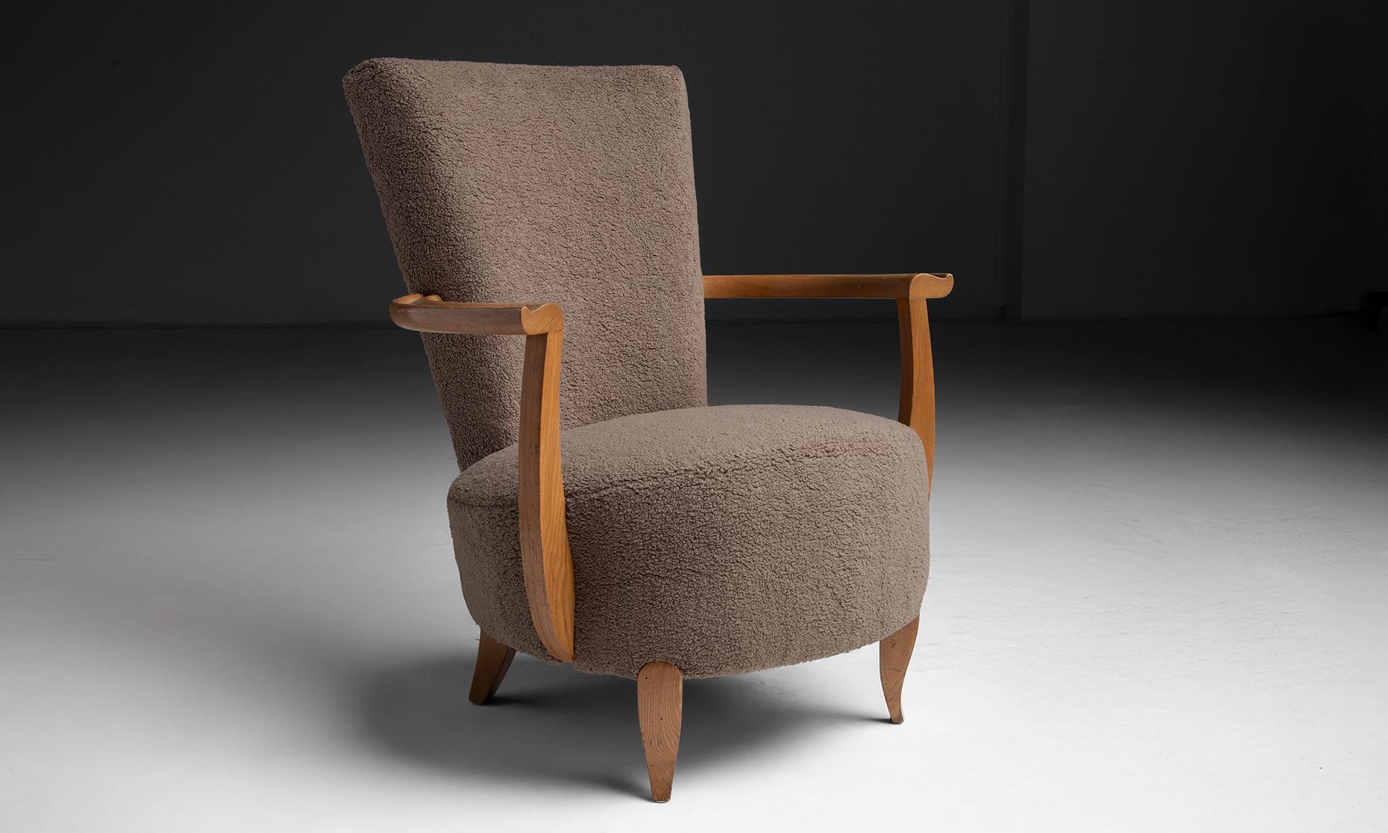 Milieu du XXe siècle Paire de fauteuils, France circa 1940 en vente