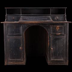 Ebonized Pine Desk