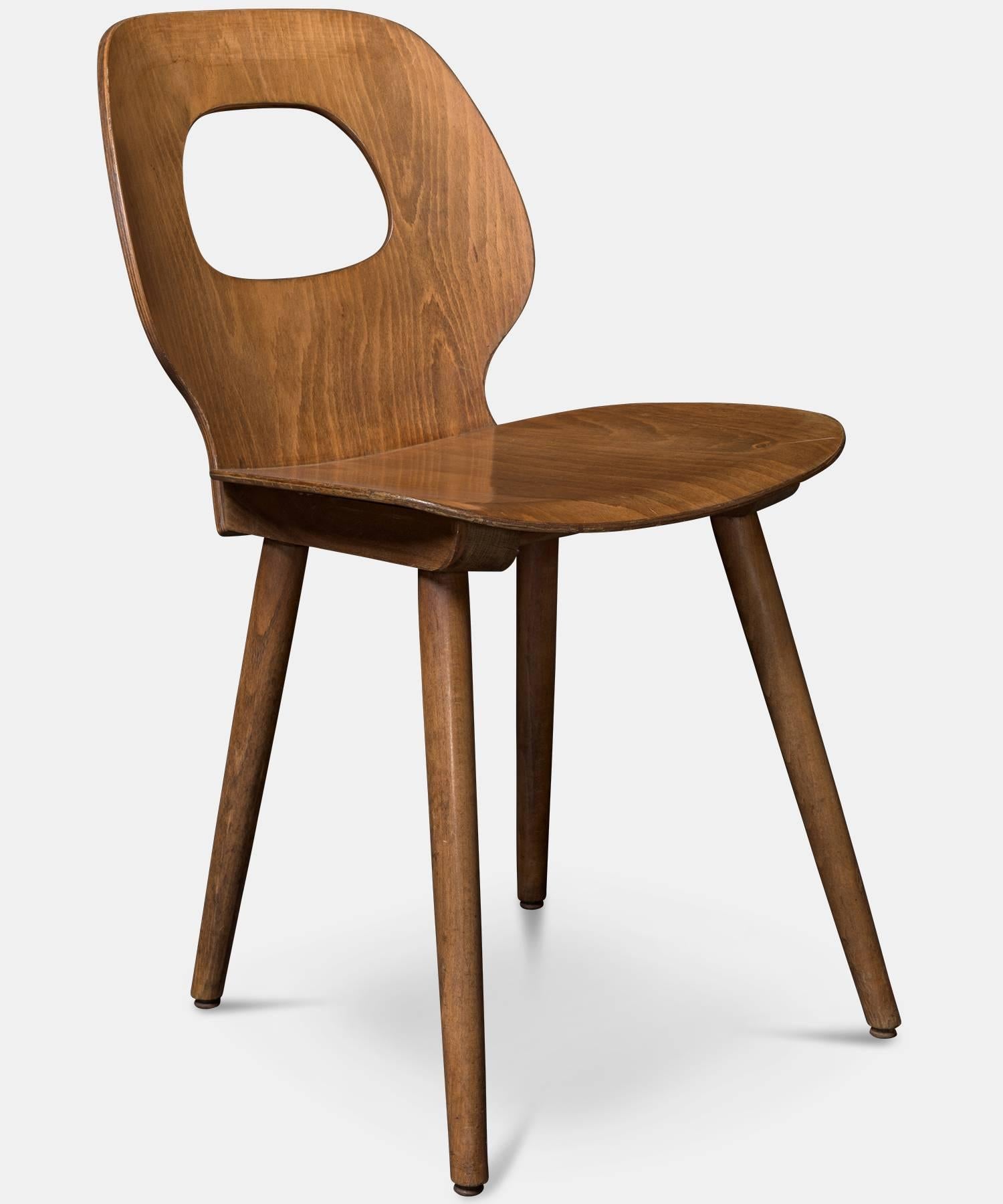 French Baumann Bentwood Chairs