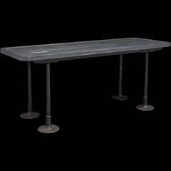 Industrial Slate Top Table, circa 1920