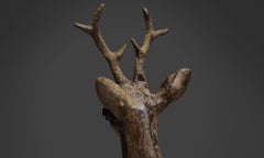 Cast Stone Deer, France 1890