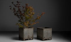 Maceteros de zinc de L'Orangerie, Francia, 1960