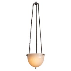 Brascolite Opaline Pendants, France 1919