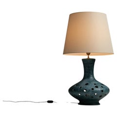 Ceramic Lamp, France 1960