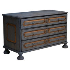 Painted Chest of Drawers, Sweden 1880