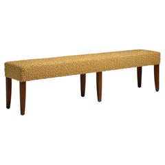 Embroidered Hall Bench
