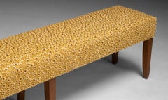 Embroidered Hall Bench