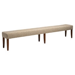 Embroidered Hall Bench