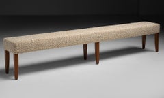 Embroidered Hall Bench