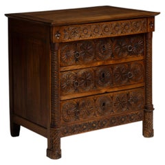 Folk Art Chest of Drawers
