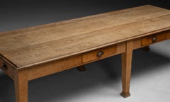 Oak Laboratory Table