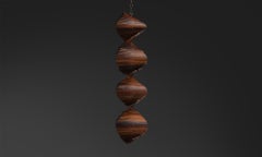 Wooden Spiral Sculpture