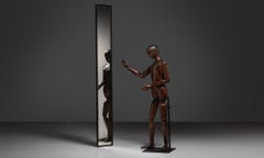 Narrow Shop Mirror