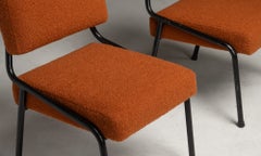 Side Chairs in Alpaca Boucle